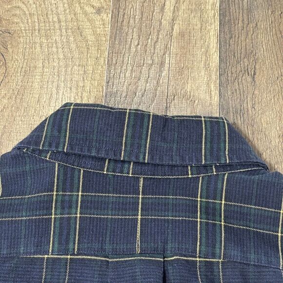 Ralph Lauren Shirt‎ Mens Large Blue Yellow Plaid Button Up Long Sleeve Casual - Picture 6 of 10